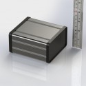 W96*H53*L100 MM جعبه آلومینیومی چهارتکه Aluminum Project Box Electronic Enclosure Case