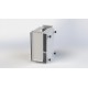جعبه فلزی با پانل پلاستیکی W:220*H:80-Sheet Metal Junction Box- İron Housing ABS Plastic Panels