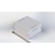 جعبه فلزی با پانل پلاستیکی W:220*H:100-Sheet Metal Junction Box- İron Housing ABS Plastic Panels