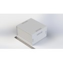W:210*H:115 - جعبه فلزی با پانل پلاستیکی Sheet Metal Junction Box- İron Housing ABS Plastic Panels