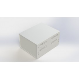W:250*H:155 - جعبه فلزی با پانل پلاستیکی Sheet Metal Junction Box- İron Housing ABS Plastic Panels