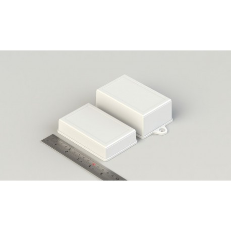 جعبه پلاستیکی ساده و گوشواره دار- سایز اول ابعاد: L110_W70_H40