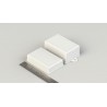 L105_W67_H37 MMجعبه پلاستیکی رومیزی Electronic Box